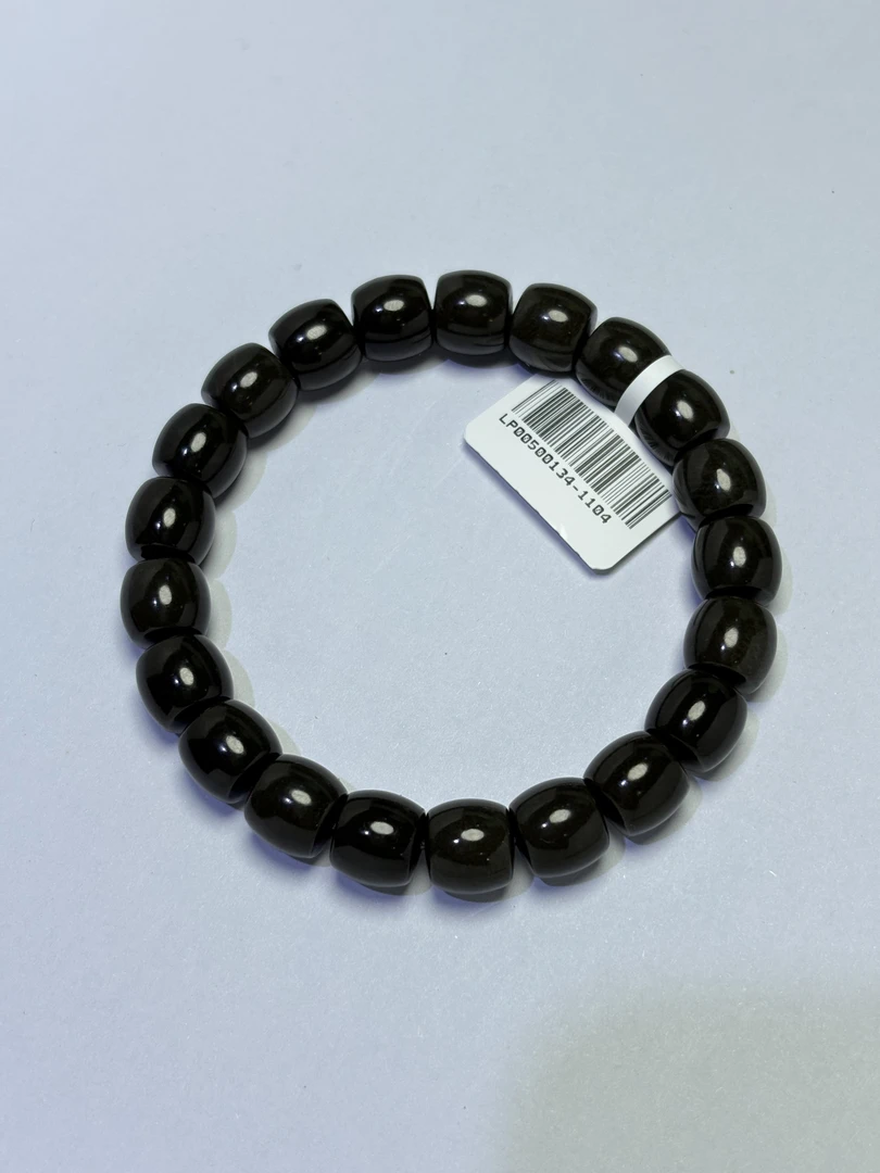 【吉玉-0134-1104】和田玉草花糖手串9x10mm