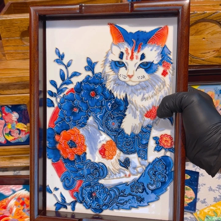 陶瓷瓷板画艺术作品