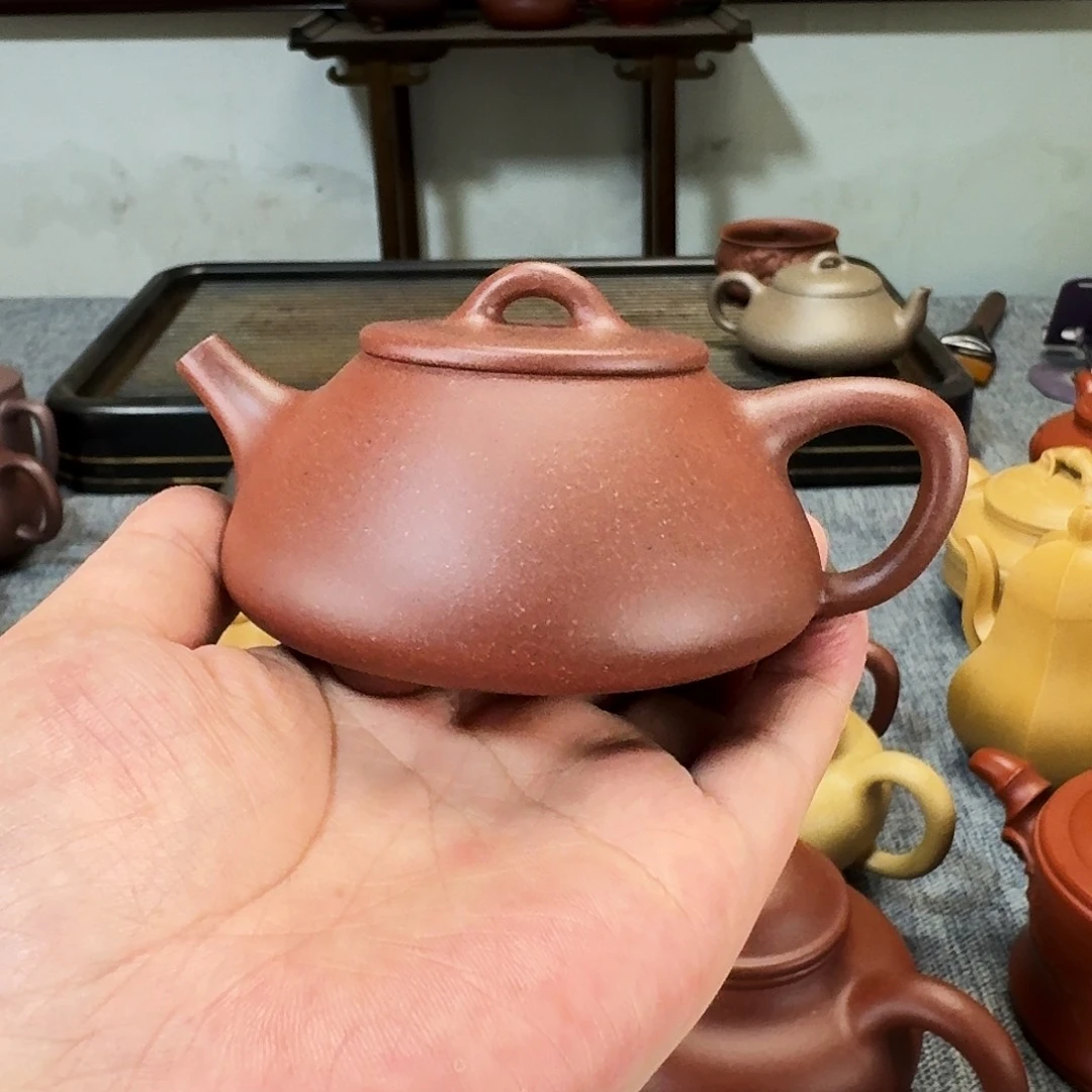 茶壶紫砂全手工紫砂壶平盖