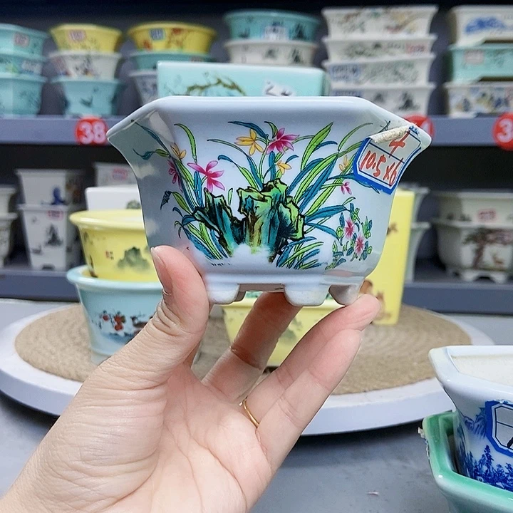紫砂花瓶紫砂花盆
