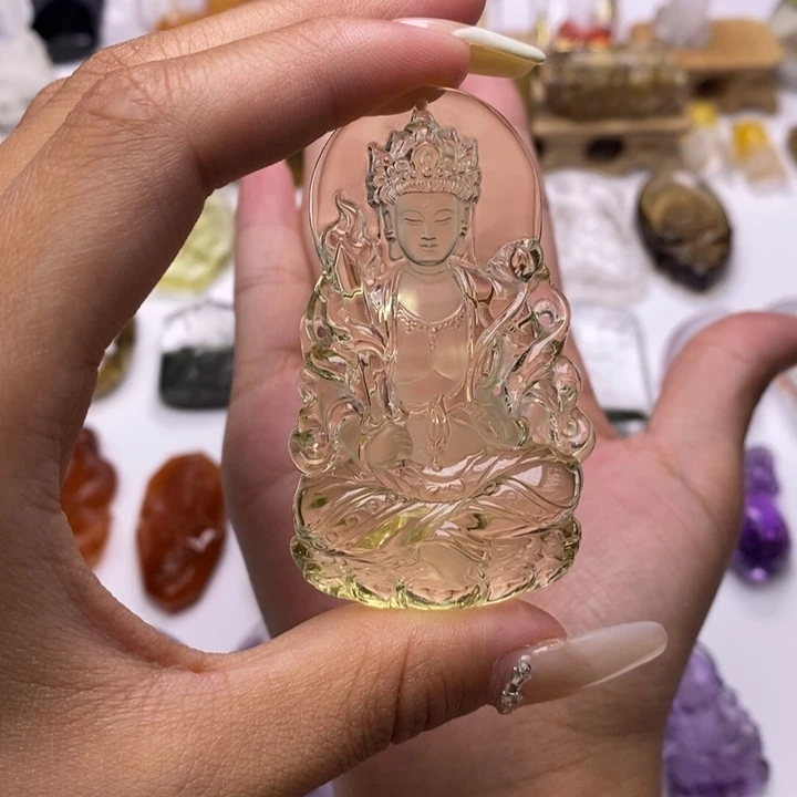 未镶嵌颈饰水晶华*定制