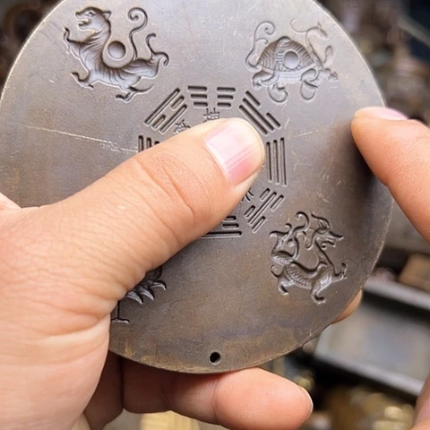 铜制文玩把玩物件