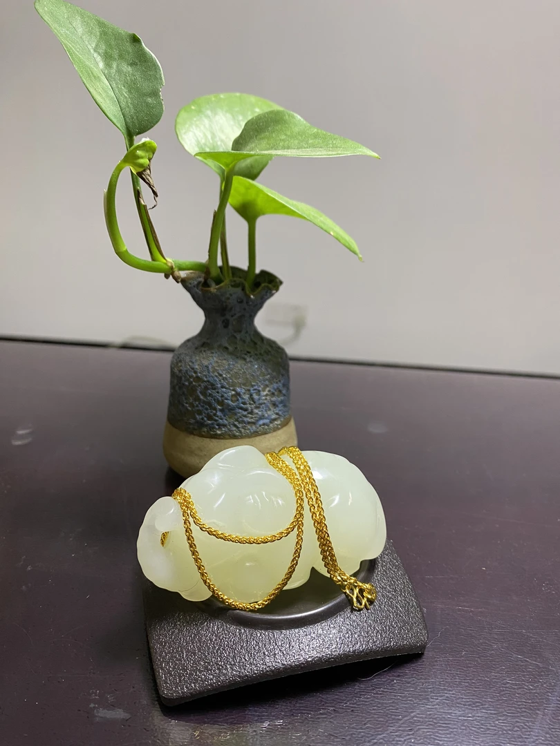 M-6:金色项❤️链轻