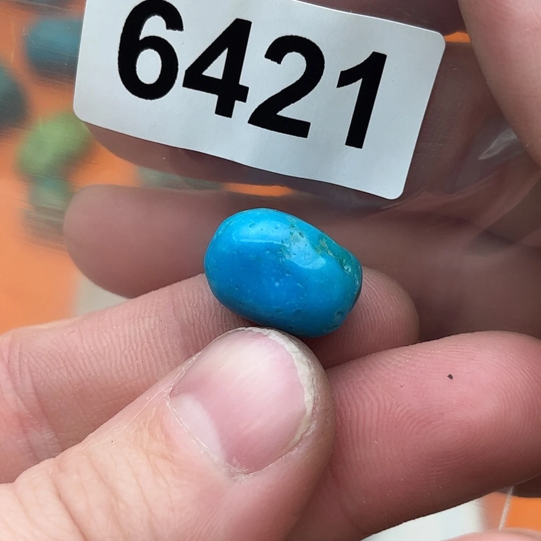 绿松石未镶嵌颈饰