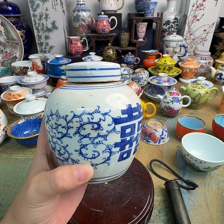 摆件景德镇陶瓷老厂瓷45