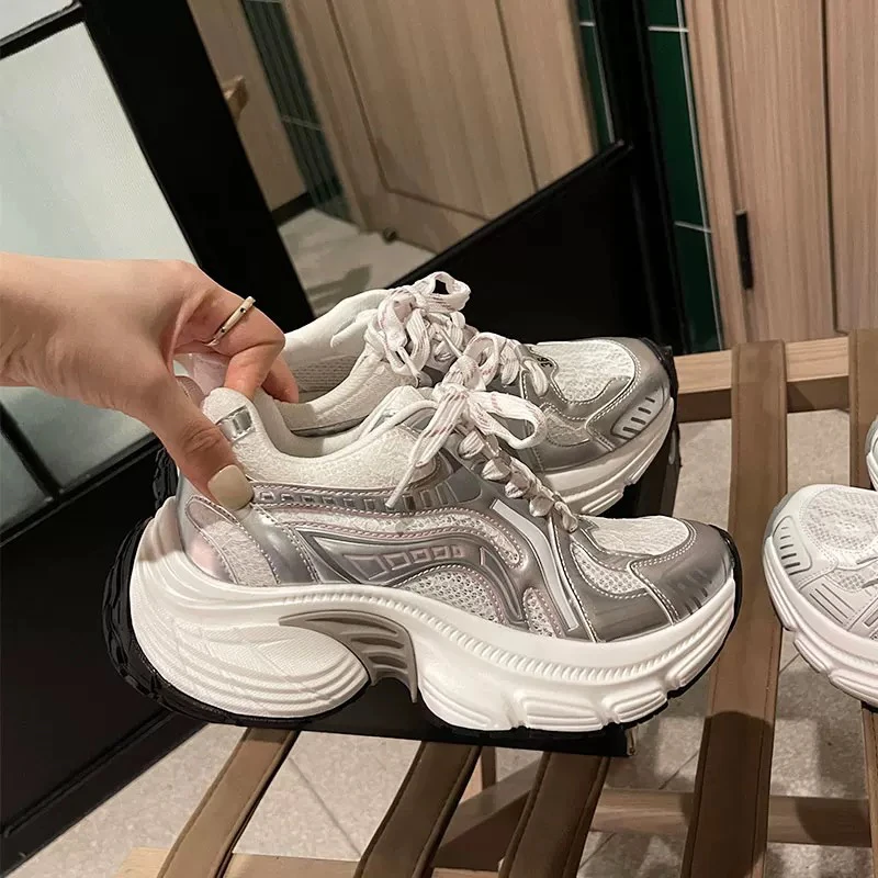 SUSU 欧洲站复古百搭厚底老爹鞋  987(架4)