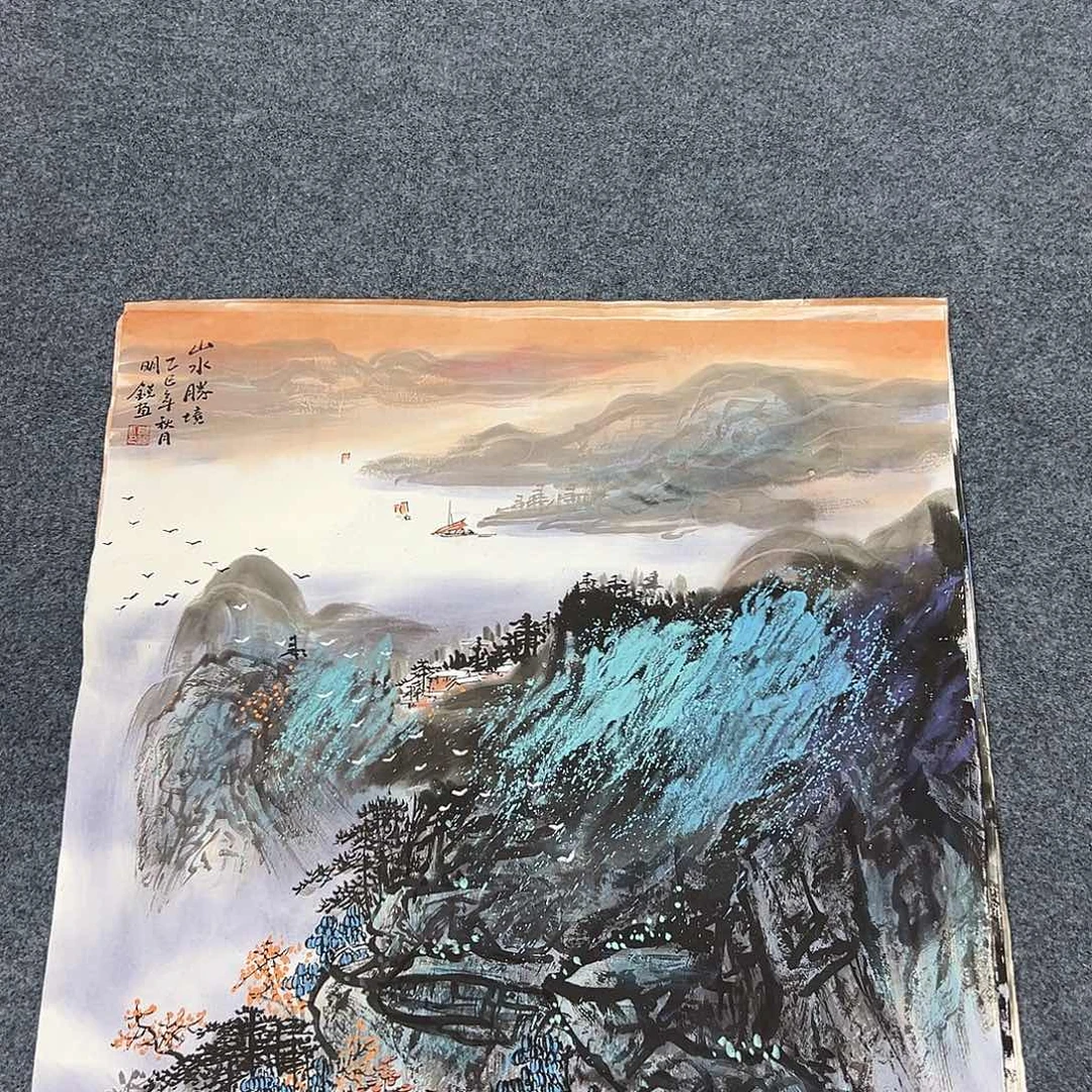 国画国画作品纯手绘作品