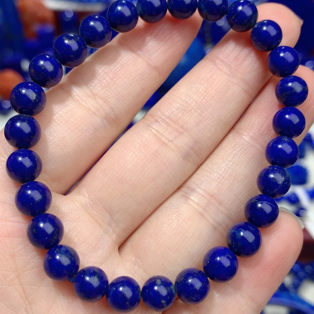 青金石未镶嵌6.7m手链