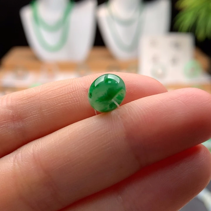 翡翠未镶嵌手串天然缅甸A货翡翠