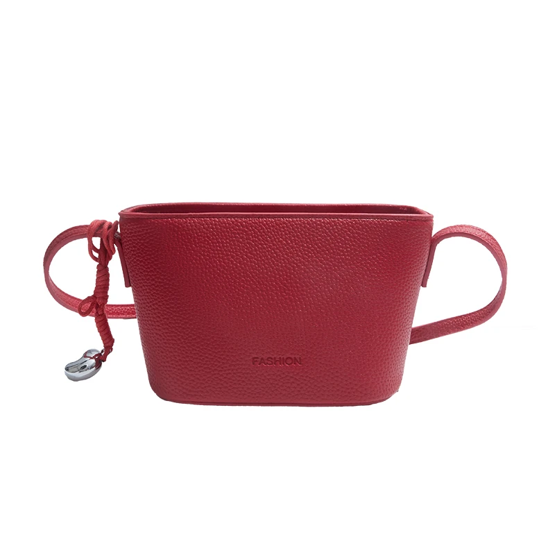 Scarlet Wong【十三行小元宝】高级感小众荔枝纹软包新款单肩斜挎包