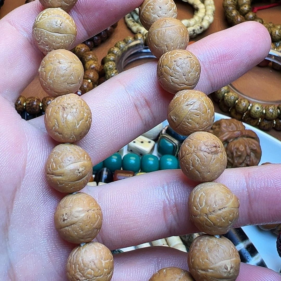 星月菩提吊坠手串