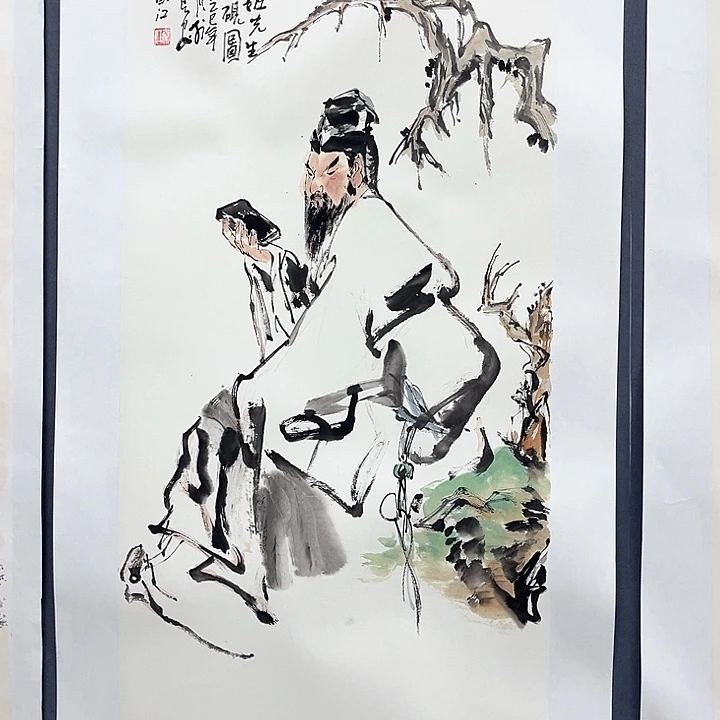 国画海*三尺整张秦江