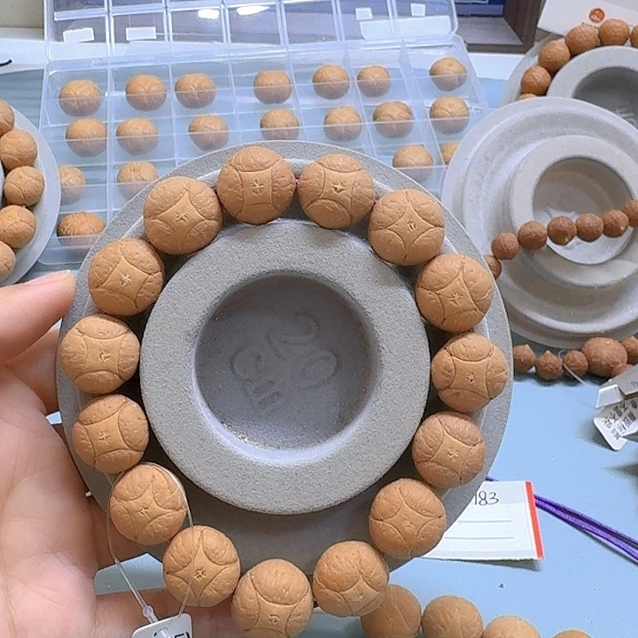 抗***年麒麟眼菩提手串25年麒麟17mm85@F41725