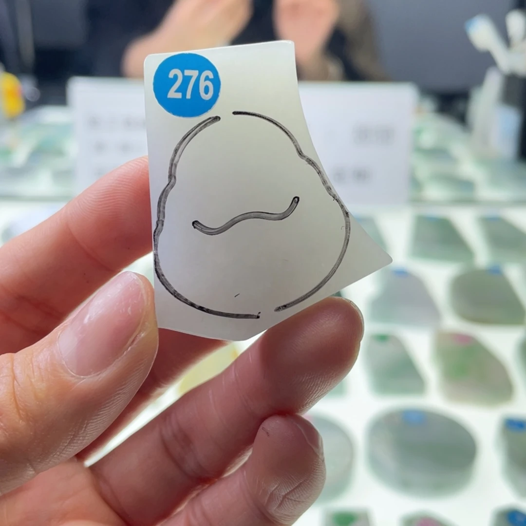 定制翡翠未镶嵌挂件