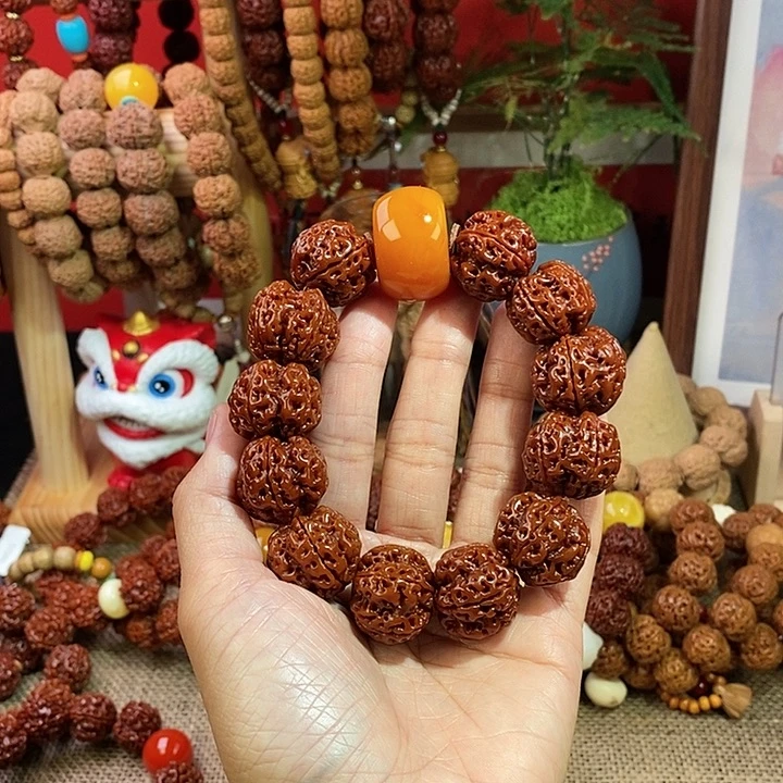 金刚菩提手串205玉华花蜜