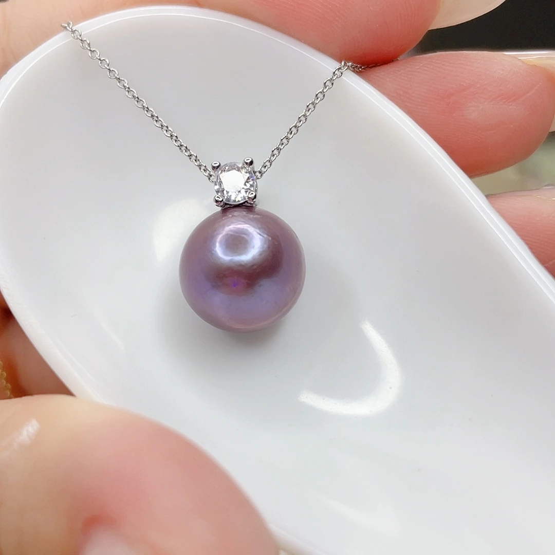 淡水珍珠未镶嵌吊坠(赠链)