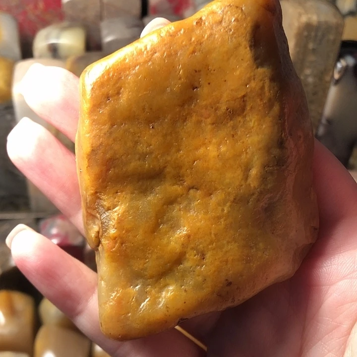 红***梦昌化石印石昌化田黄原石