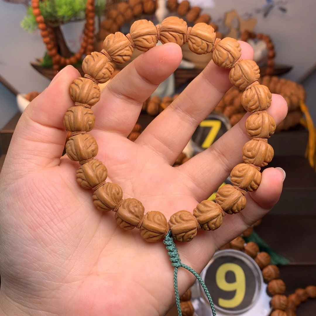 桃核手串小金豆15尺寸