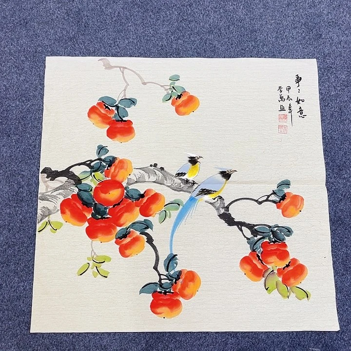 国画国画作品展示展中