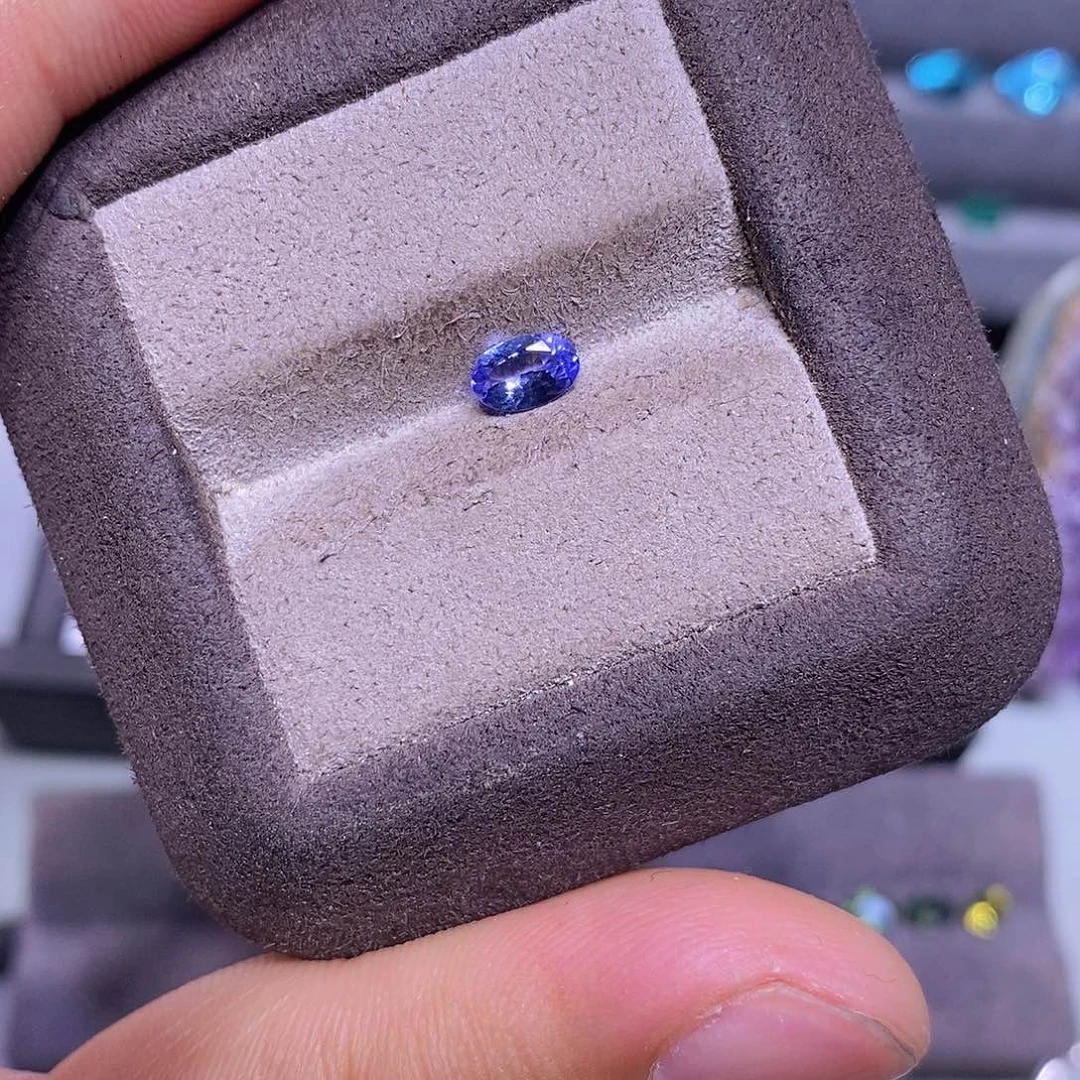 坦桑石裸石未镶嵌123456789