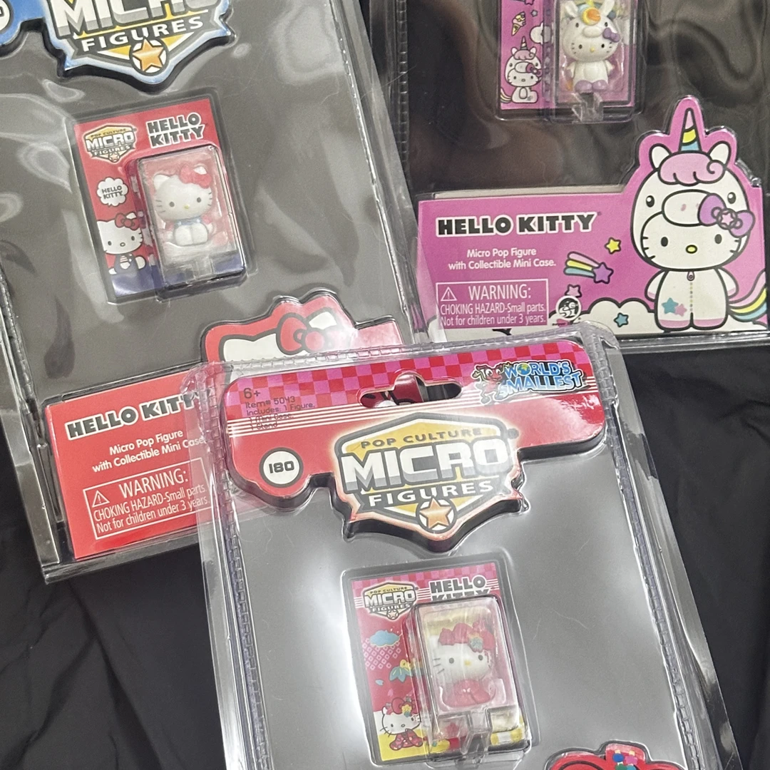 Hello Kitty微缩迷你玩具挂卡 正版 默认微瑕 拍下不退不换