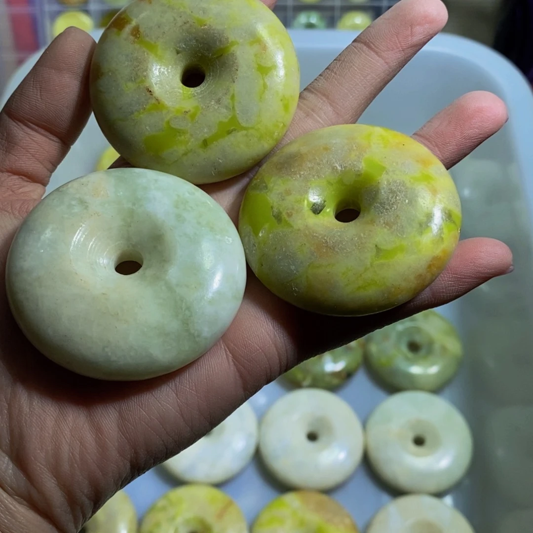 蛇纹石玉其他未镶嵌清*496