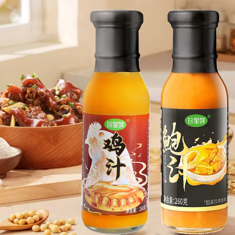珍星鲜广式鲍汁/鸡汁炒菜煮面烹饪煲汤炖菜提鲜拌馅鲜香调味瓶装
