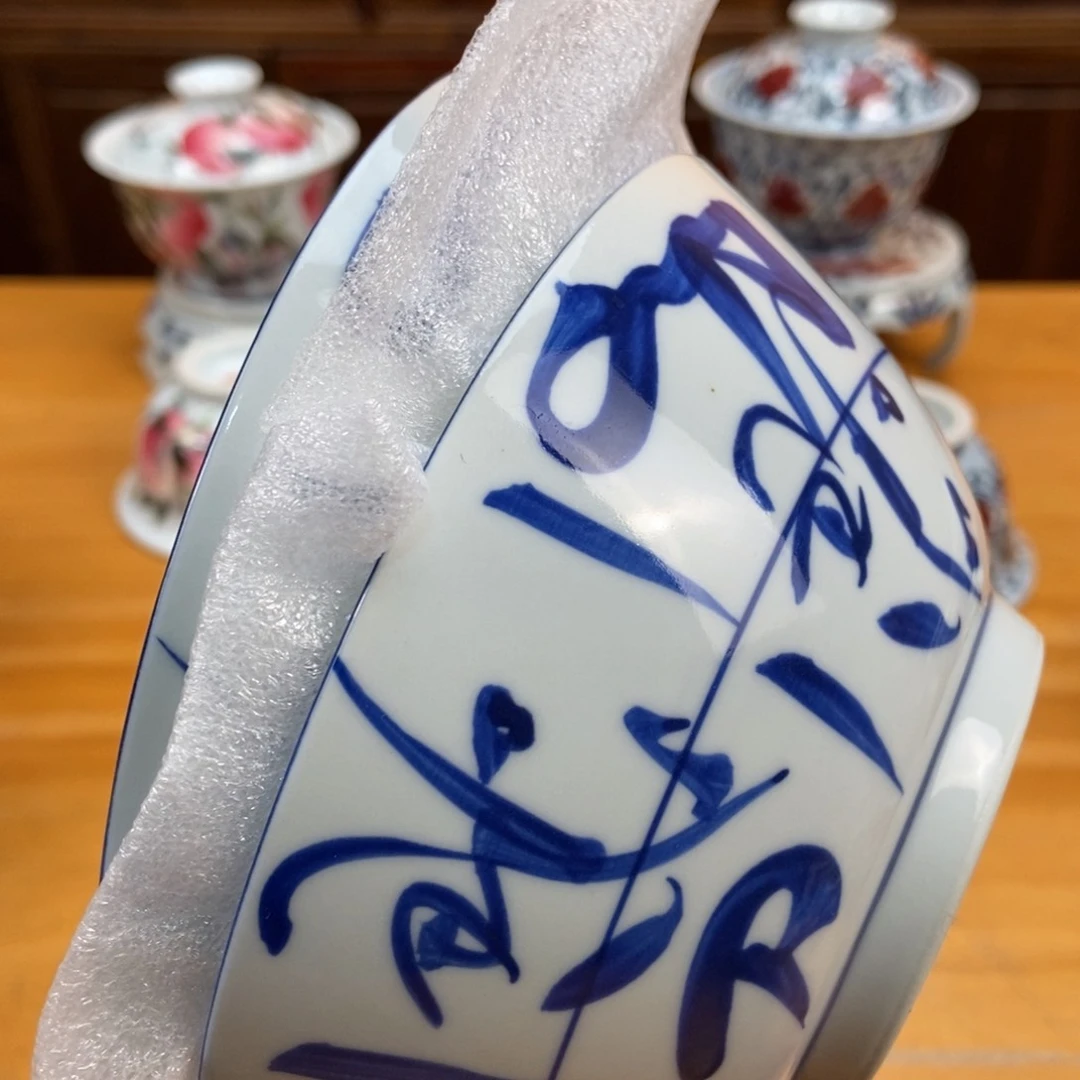 手绘现代茶具非古董