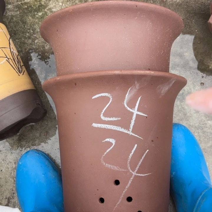 紫砂花盆紫砂的颜色