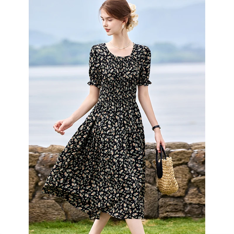 时尚气质连衣裙SXL252052025新款爆款洋气温婉大方衣服