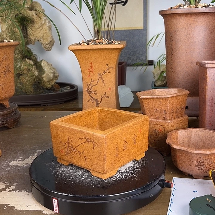 紫砂花盆紫砂花盆11.5-6.