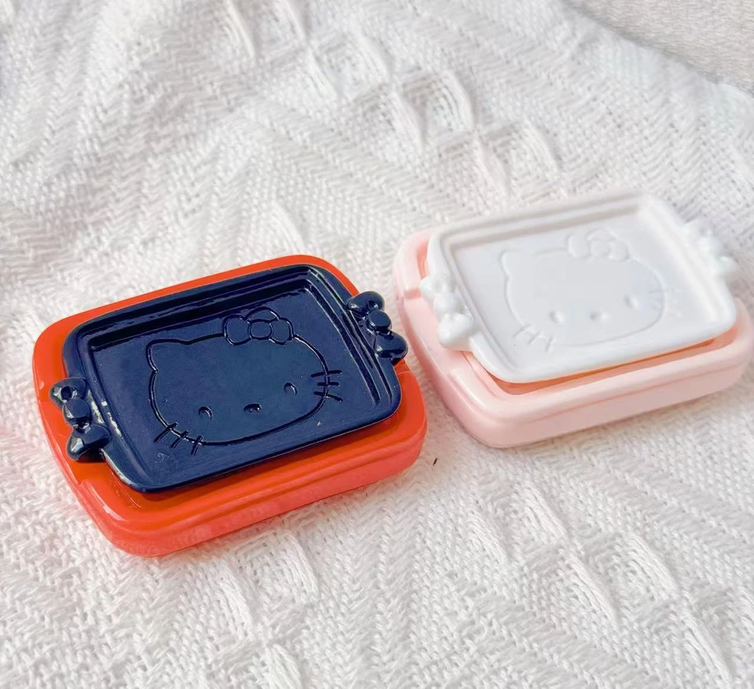 小雨定制【KT烤盘】仿真食玩diy树脂配件手机配件