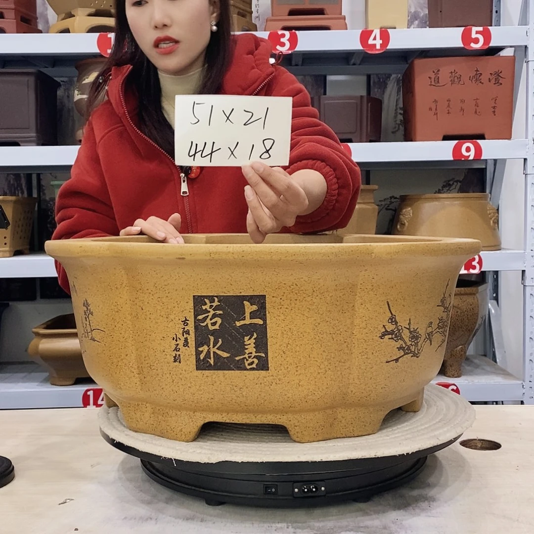 紫砂花盆紫砂花盆
