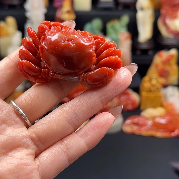 寿山石老性芙蓉石