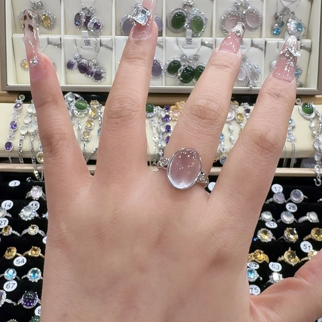 B***a蛇纹石玉银S925镶嵌吊坠(赠链)