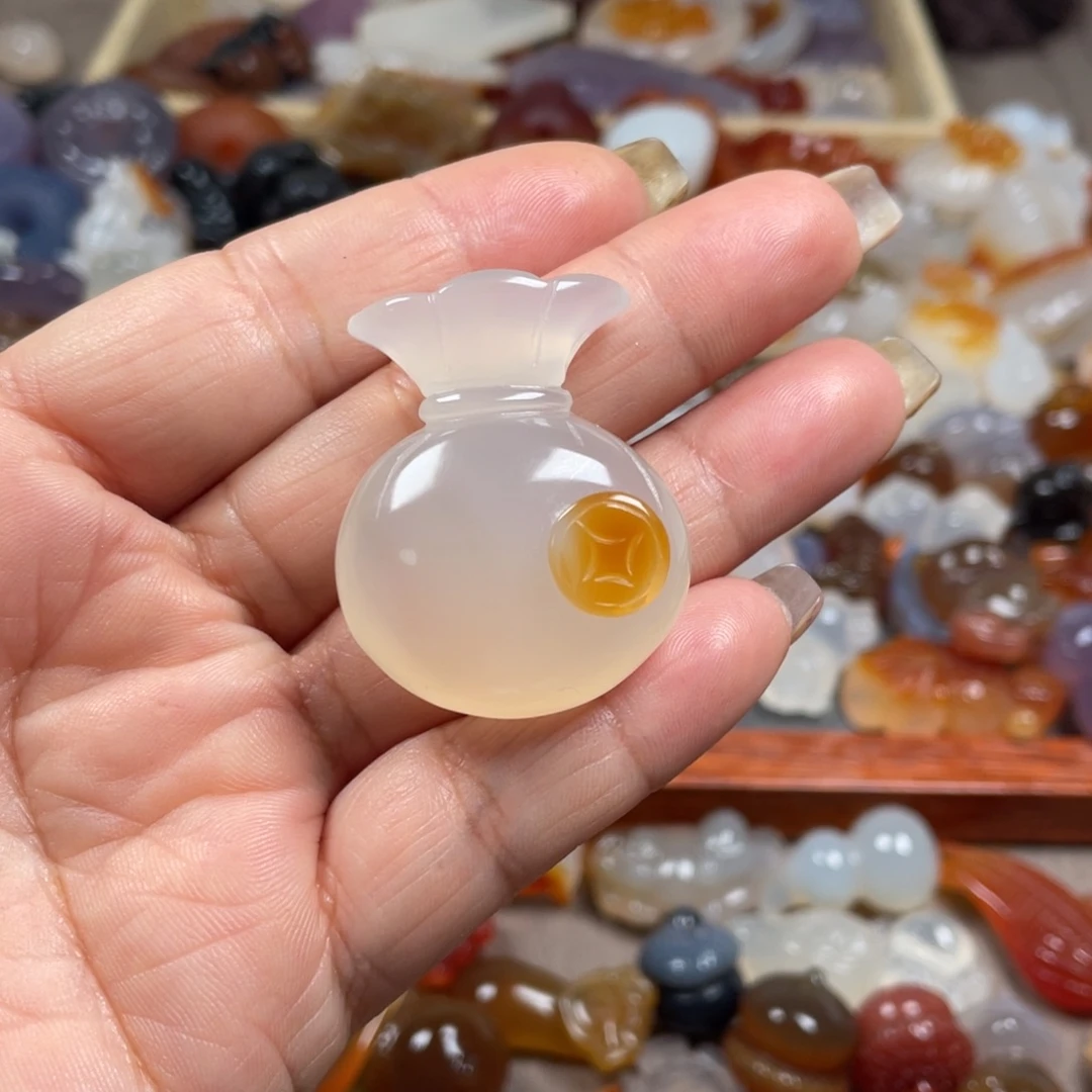 玛瑙/玉髓未镶嵌颈饰