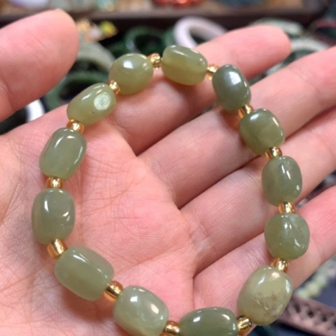 【闪购商品】手链未镶嵌和田玉（糖玉）