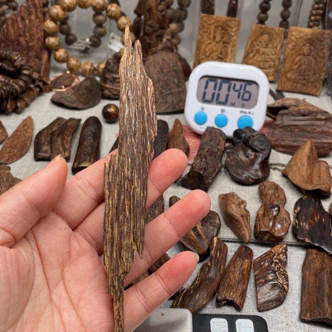 沉香碎屑沉香西马软丝糖结7.96+