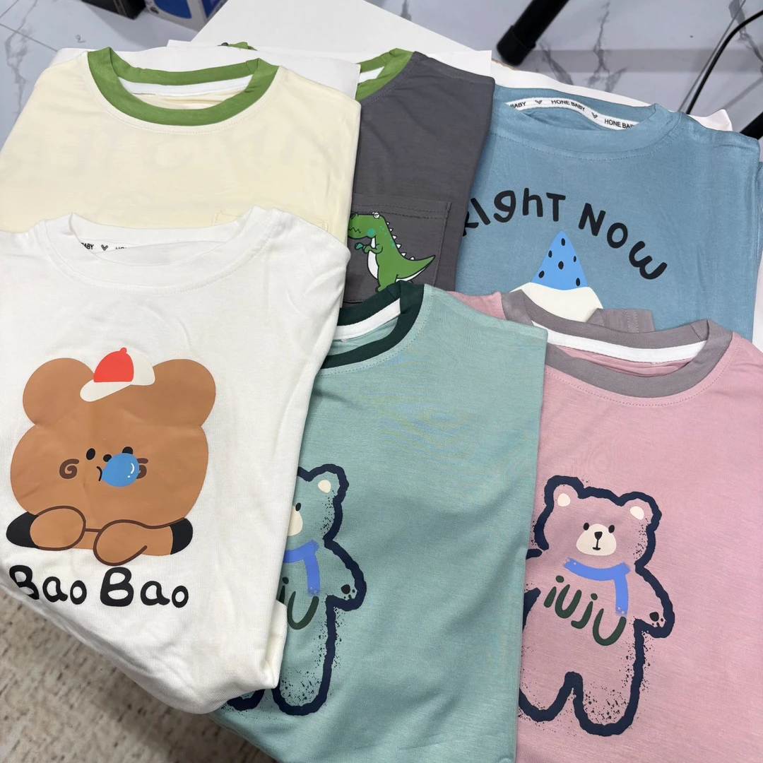 （1807）儿童夏季时尚洋气家居服套装（款式颜色不分）