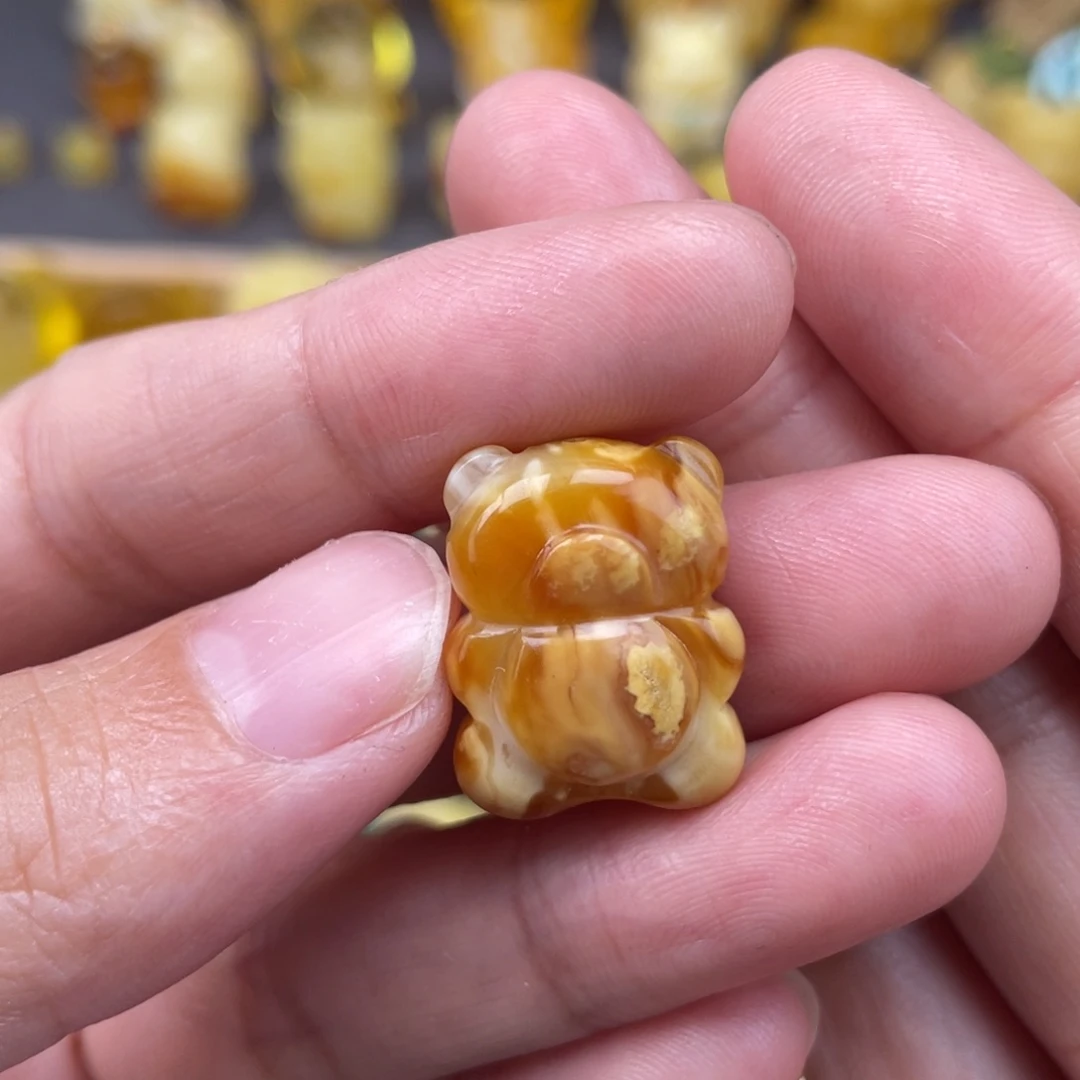 裸石琥珀未镶嵌蜜蜡