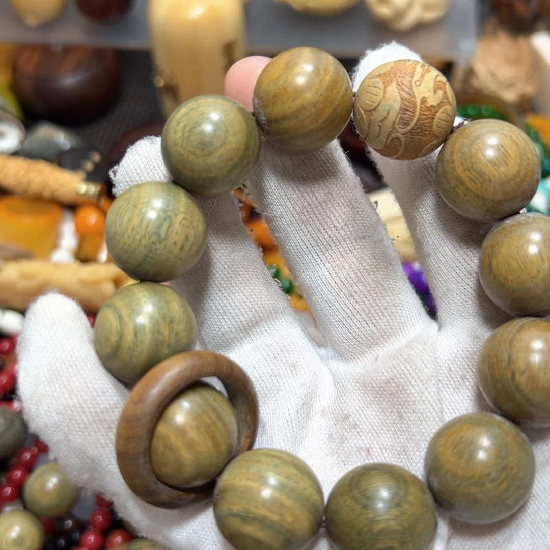 【闪购商品】非洲檀香无事牌20单圈手串