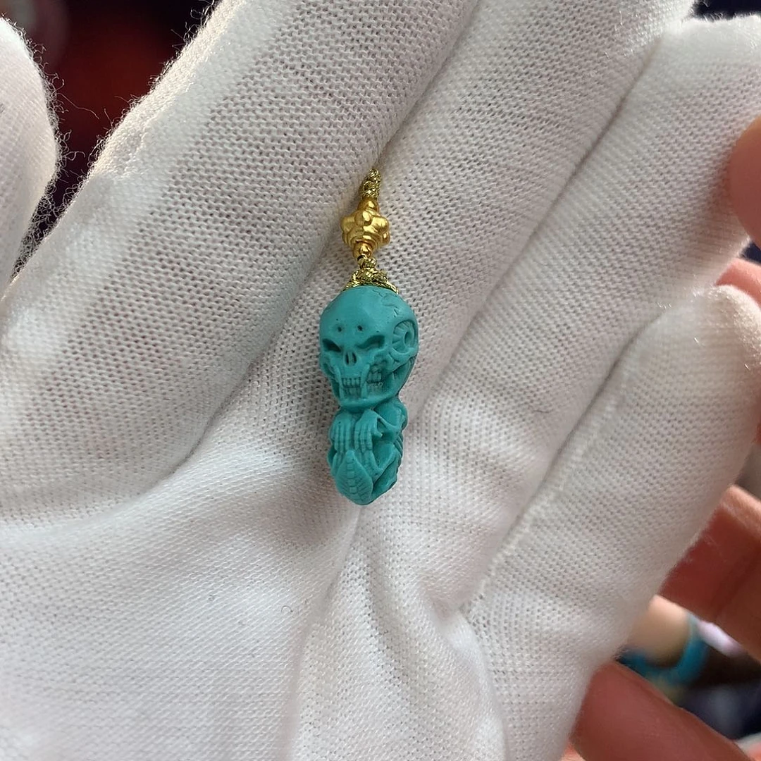 绿松石珠宝奇石未镶嵌