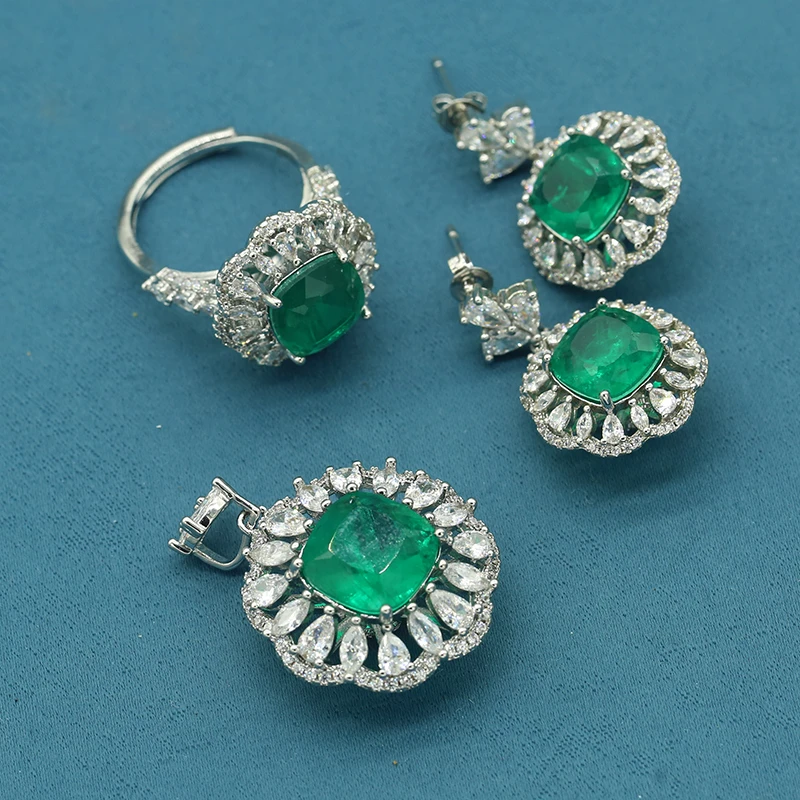 【高级定制】收藏级轻奢时尚设计吊坠套装h547