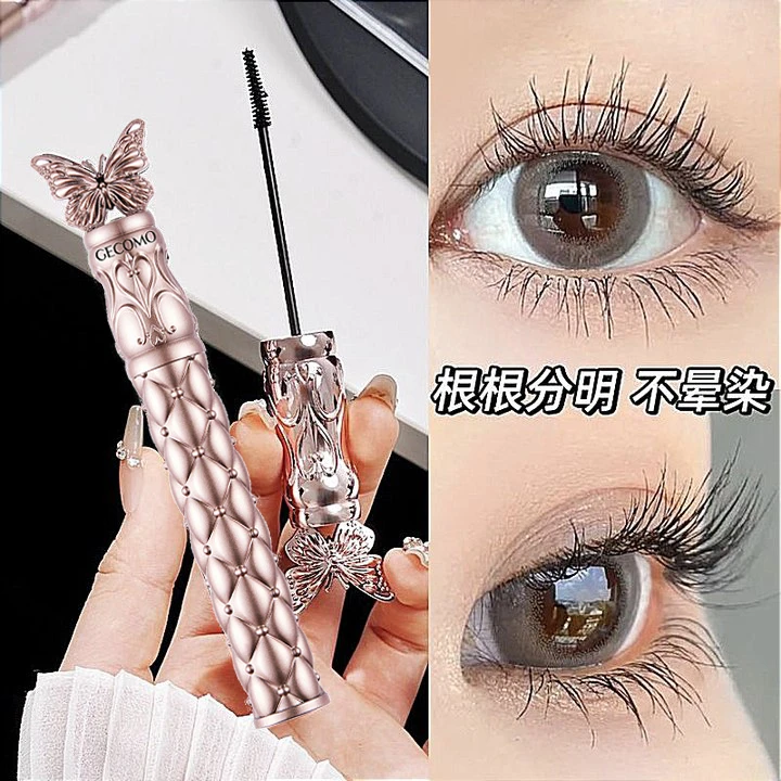 【抢】GM蝶翼纤长浓密睫毛膏持久持妆防汗卷翘防水睫毛膏女神初学者