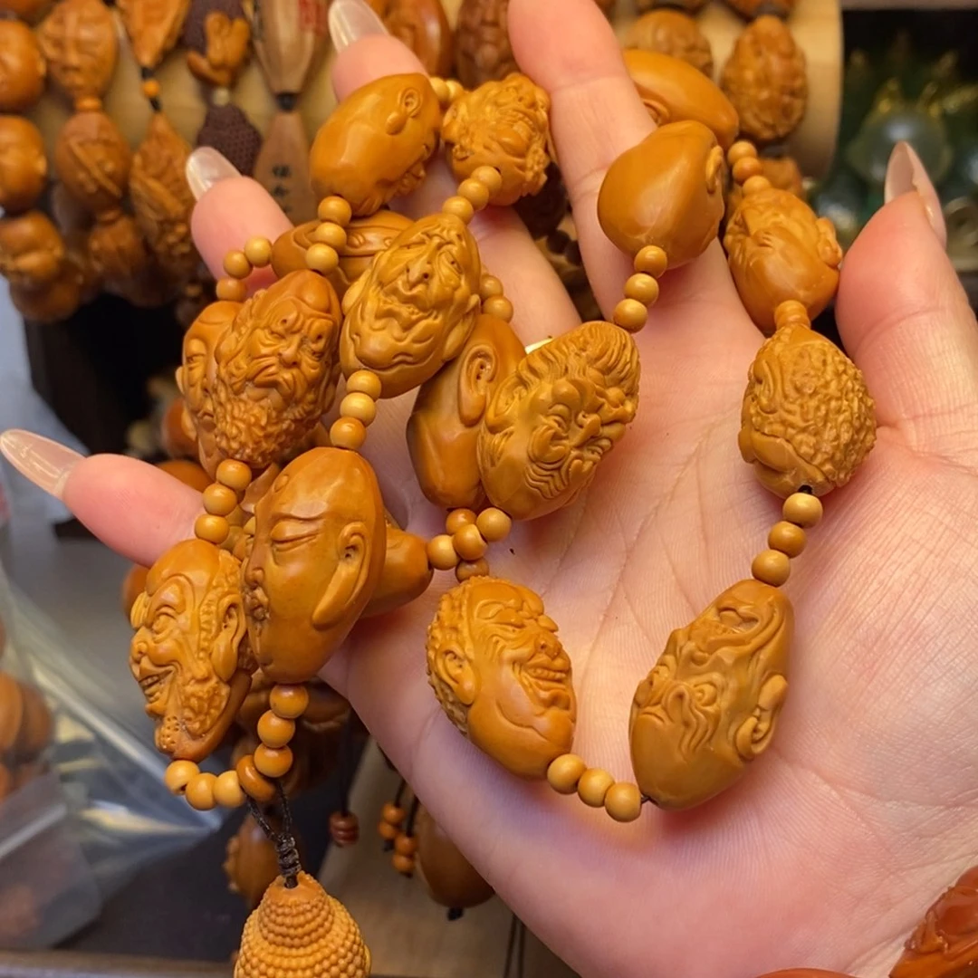 橄榄核手串/手链十八罗汉脖挂