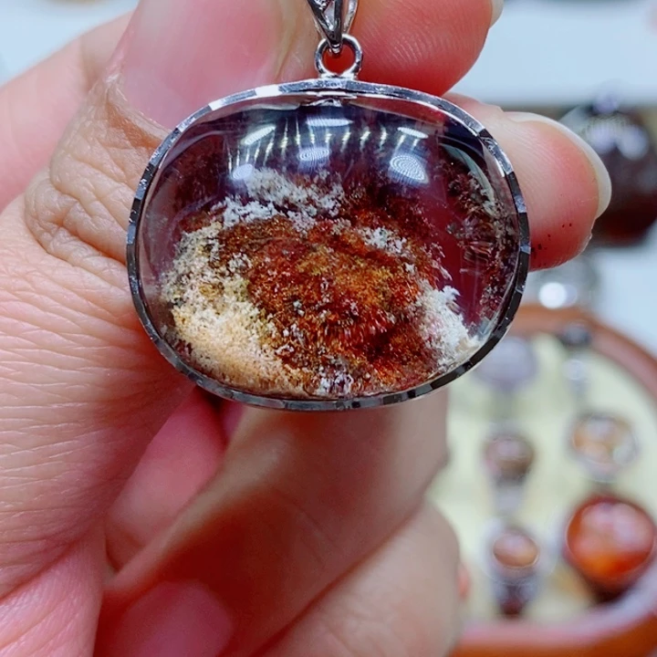 紫晶颈饰未镶嵌水晶