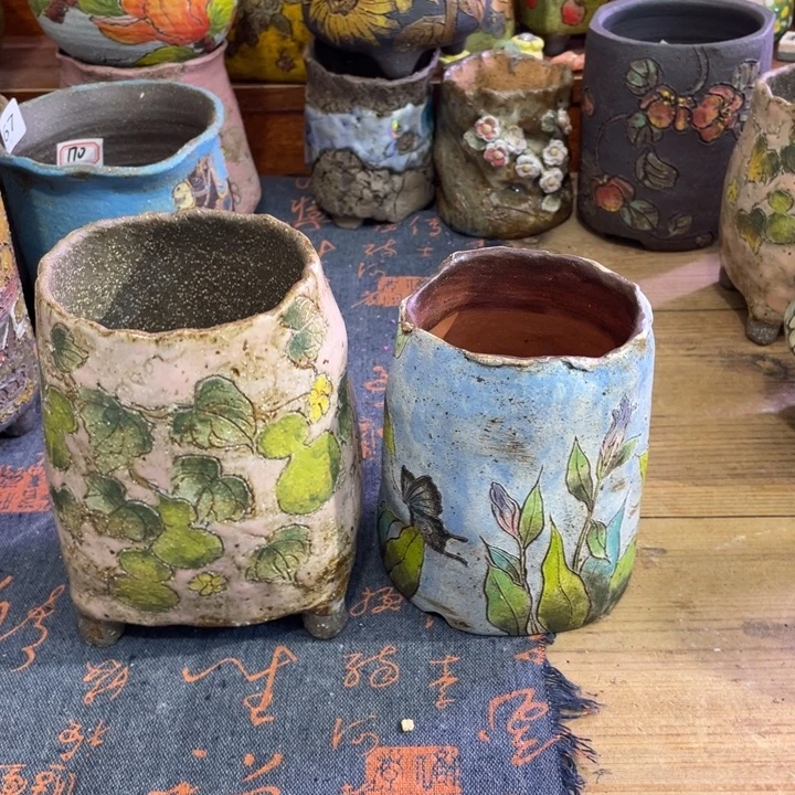 后会有七复古多肉花盆