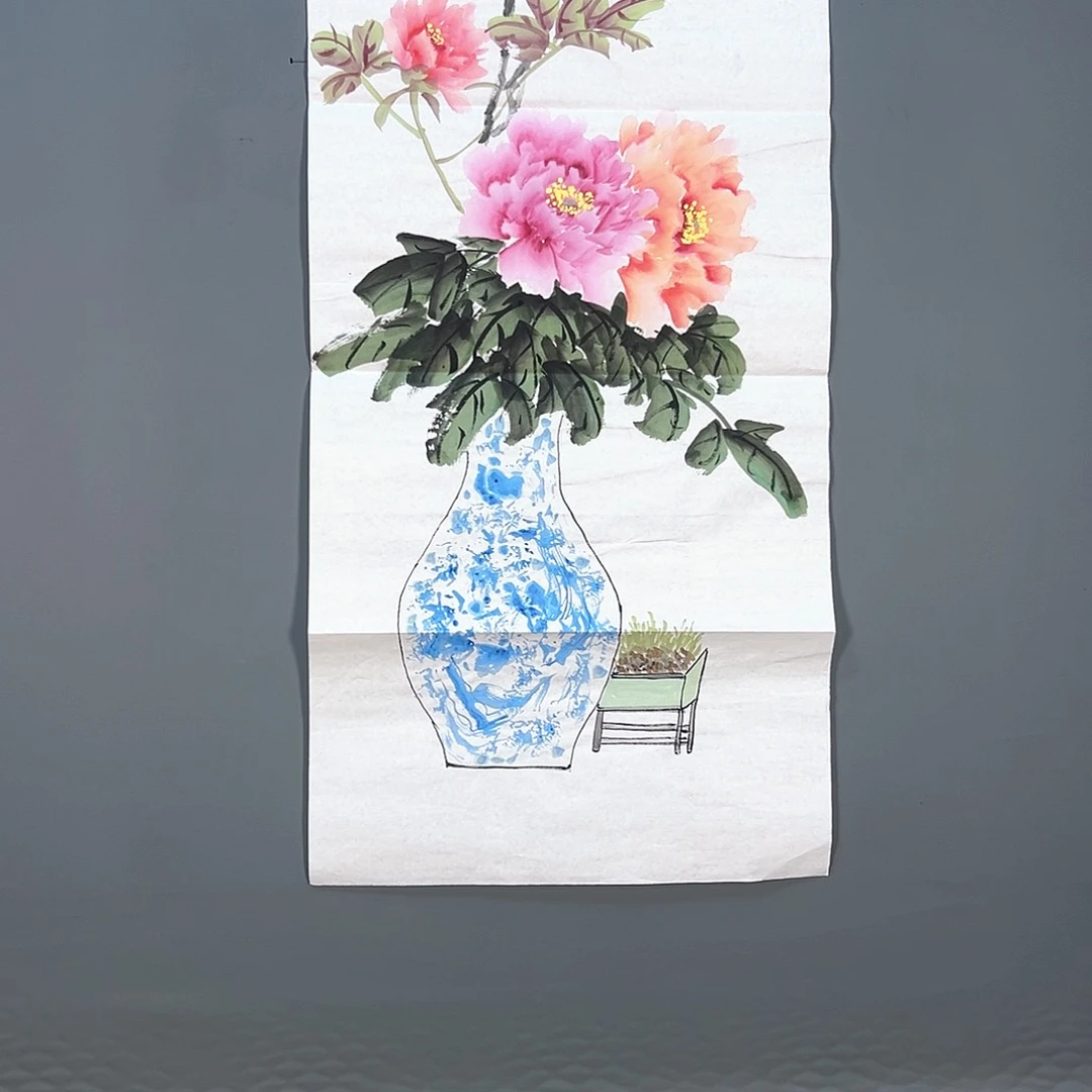 国画289 花鸟和蝴蝶都很漂亮