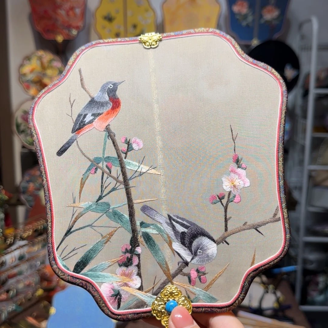 小***子织绣纯手工苏绣双面绣