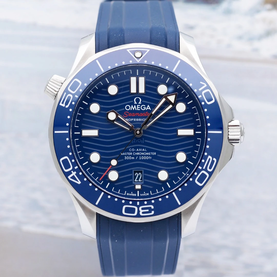 99新 Omega/欧米茄 爱换/海马210.32.42.20.03.001全套42mm男表